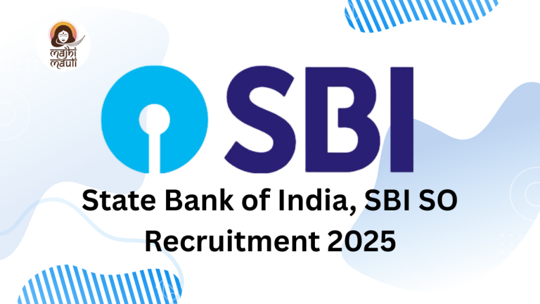 SBI SO Bharti 2025