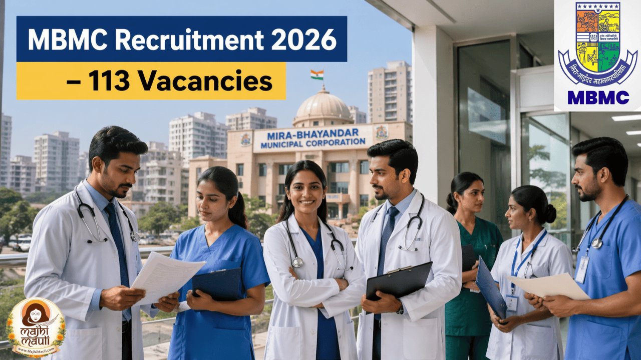 Mira Bhayandar Mahanagarpalika Bharti 2026