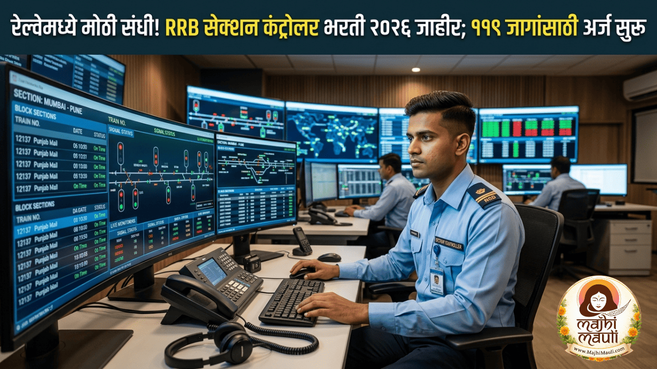 RRB Section Controller Bharti 2026