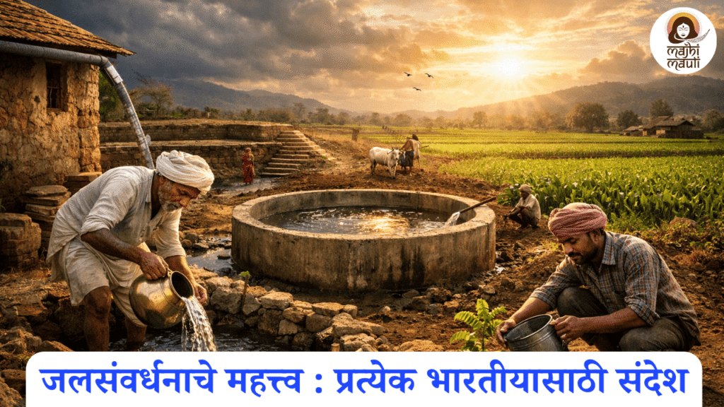 Jal Samvardhan Kalachi Garaj Nibandh