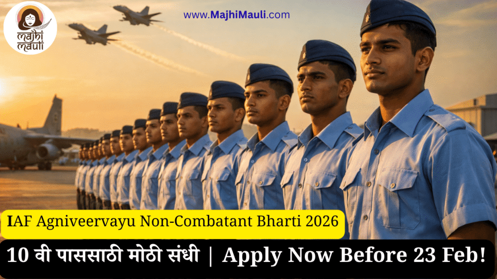 IAF Agniveervayu Non-Combatant Bharti 2026