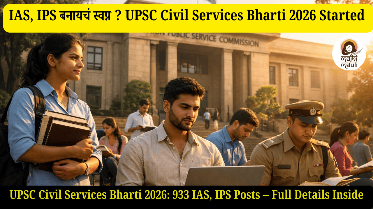 UPSC Civil Services Bharti 2026