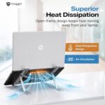 Portable Tabletop Laptop/Desktop Riser Stand Holder Compatible for MacBook, HP, Dell, Lenovo & All Other Notebook