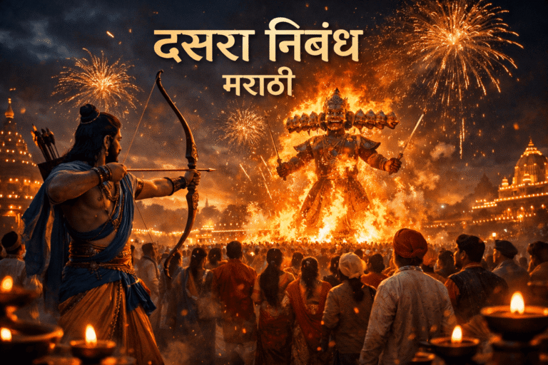 Dussehra Essay in Marathi