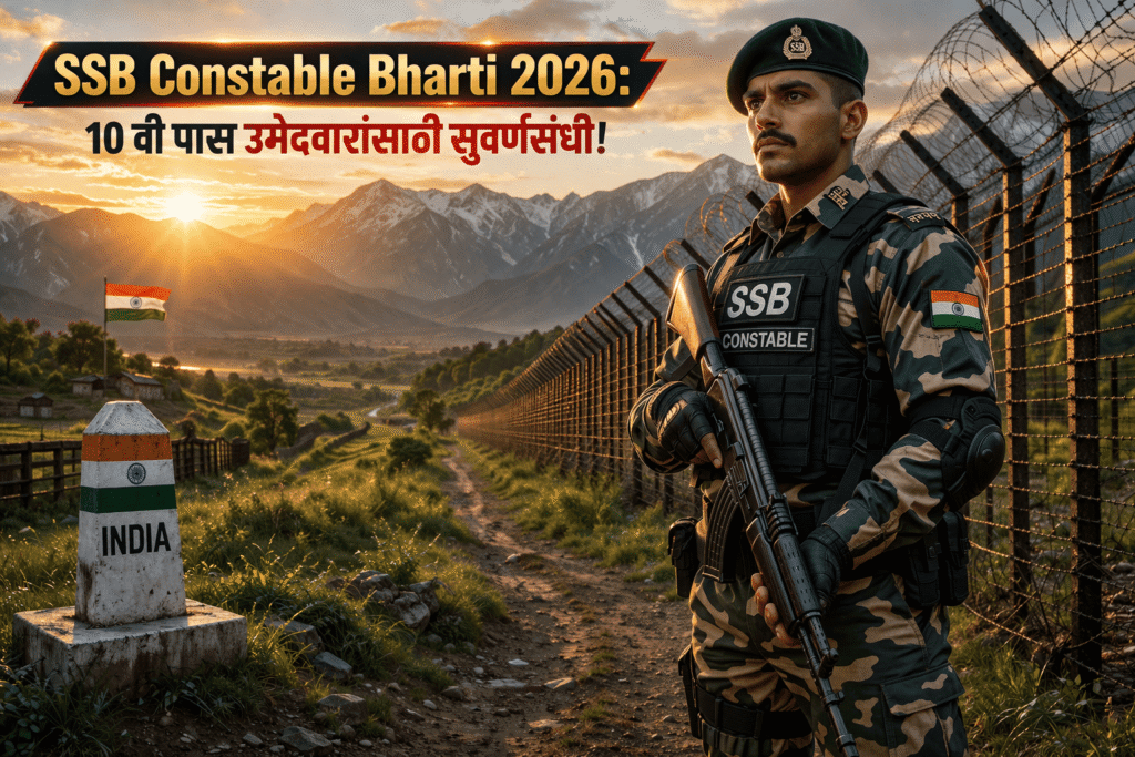 SSB Constable Bharti 2026