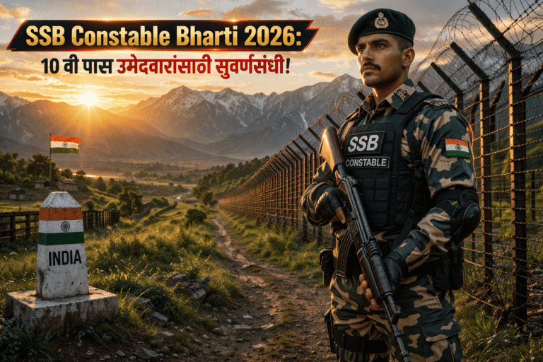 SSB Constable Bharti 2026