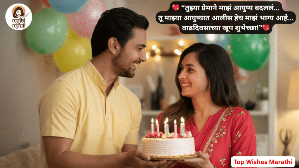 birthday wishes for wife in marathi