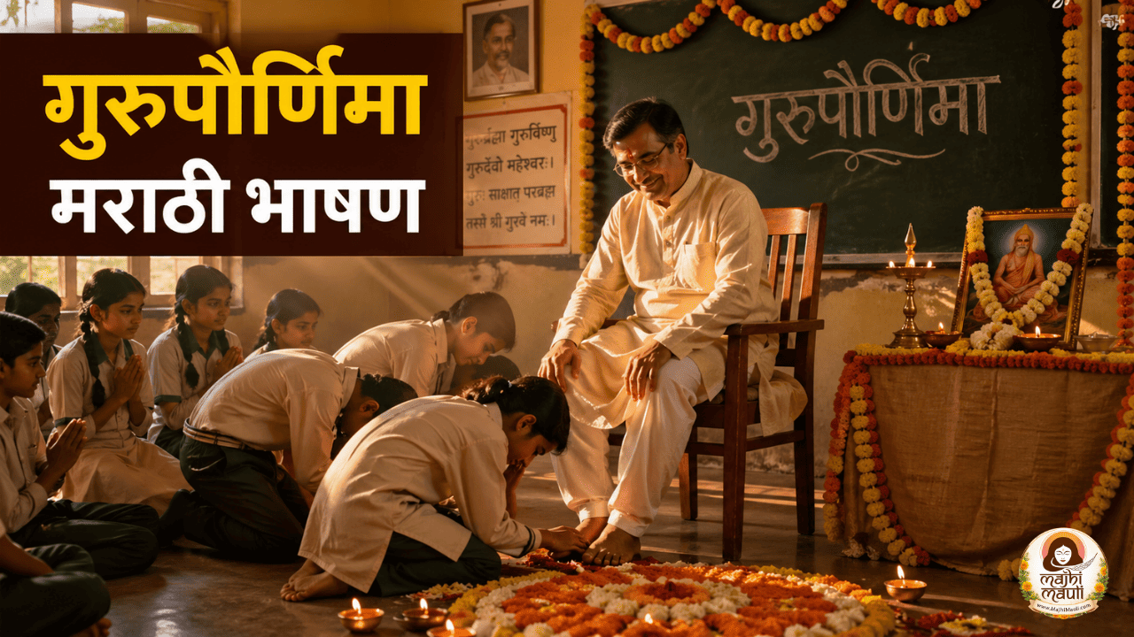 Gurupurnima Speech in Marathi