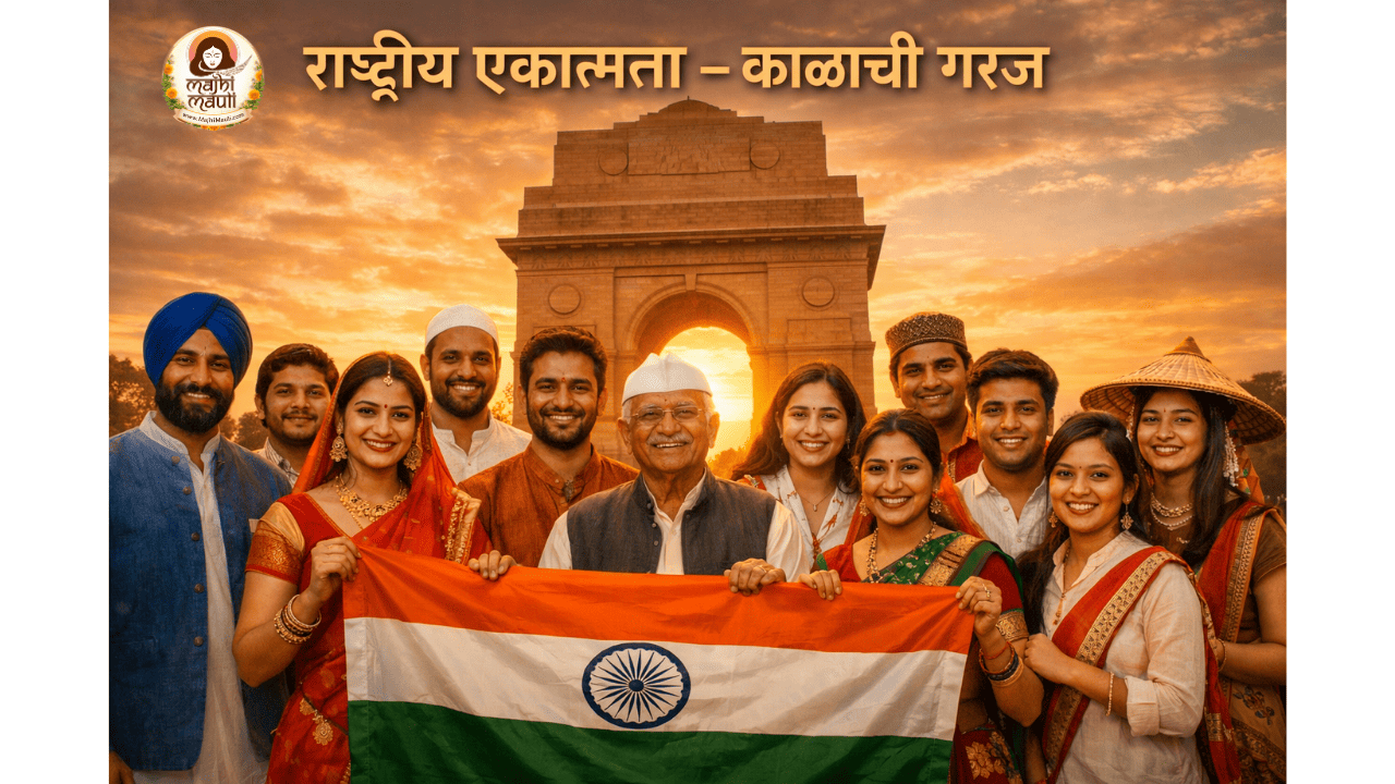 Marathi Essay : RASHTRIYA EKATMATA