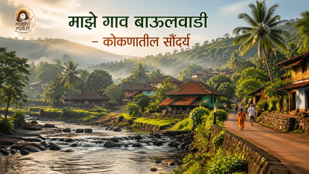 majha gaon nibandh in marathi