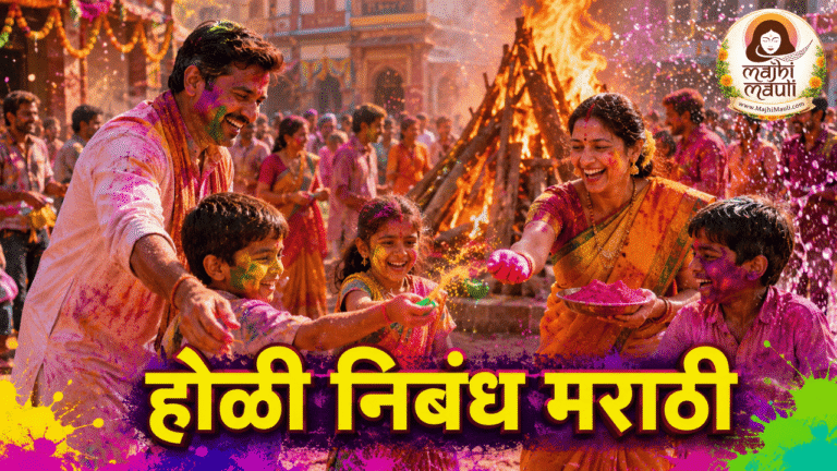 Holi Essay Marathi