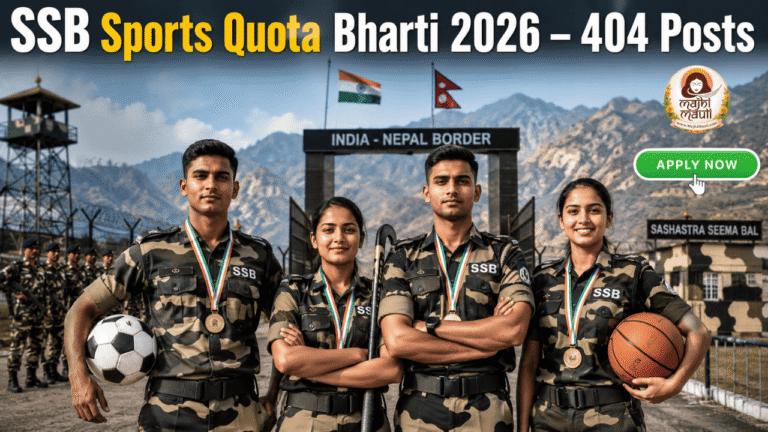 SSB Sport Quota Bharti 2026