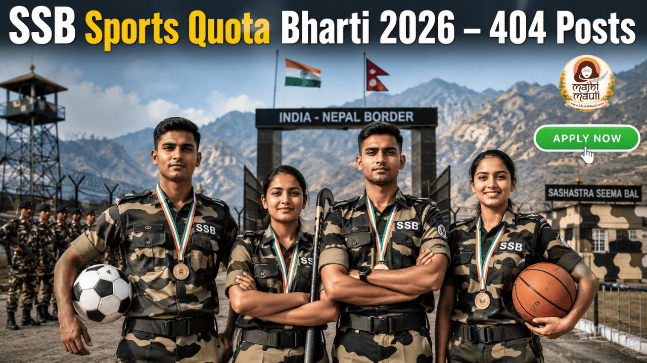 SSB Sport Quota Bharti 2026
