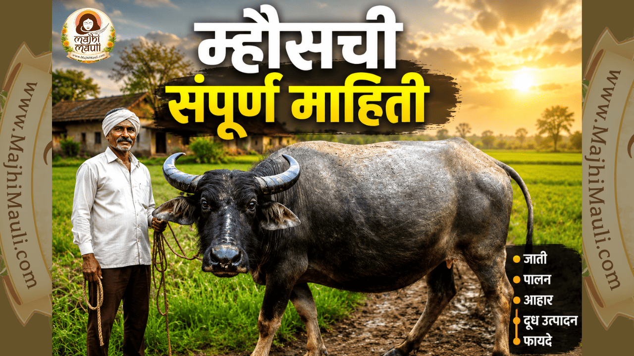 Buffalo in Marathi