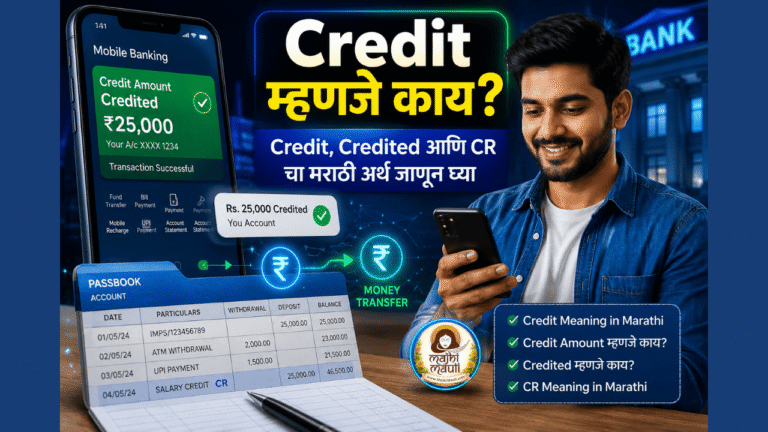 Credit Meaning in Marathi