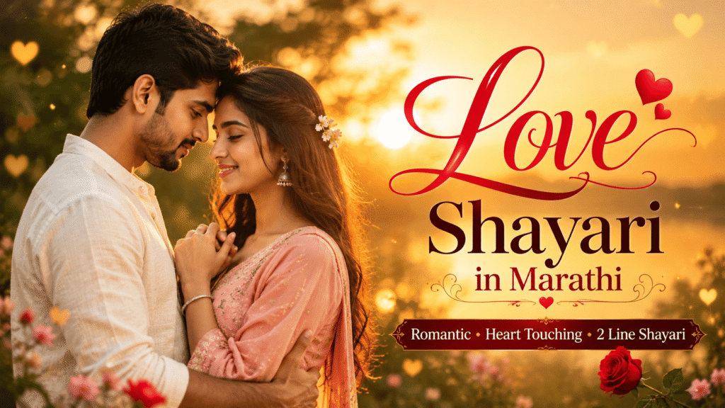 Love Shayari in Marathi