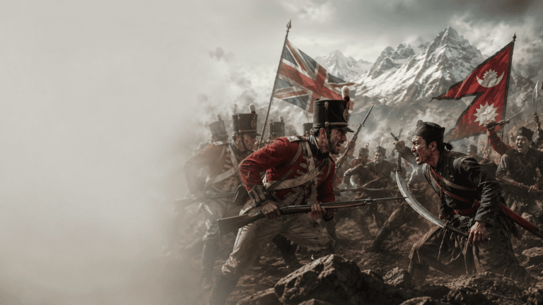 Anglo-Nepalese War in Marathi