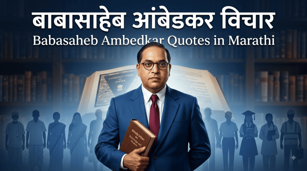 Babasaheb Ambedkar Quotes in Marathi