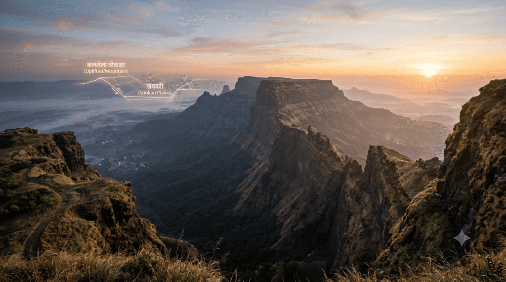 Block Mountain Information in Marathi