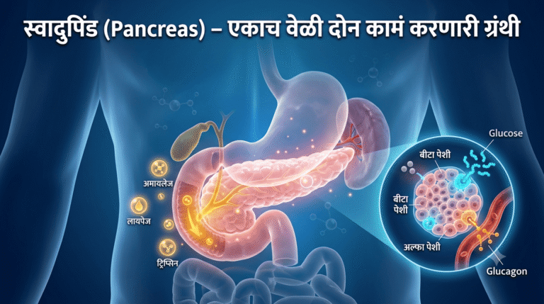 Pancreas Information in Marathi