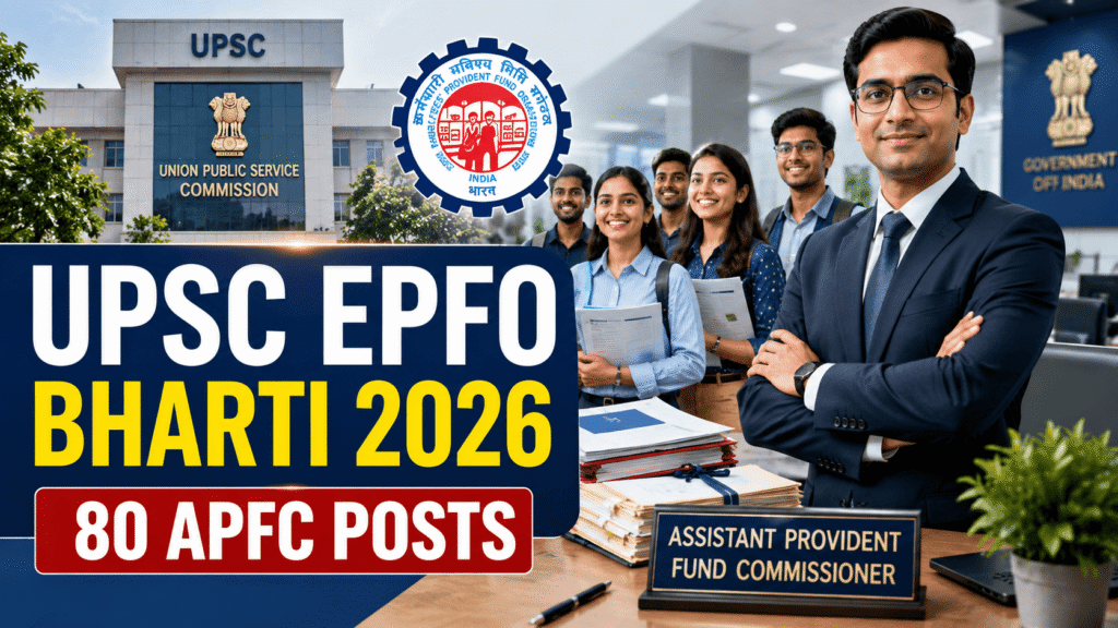 UPSC EPFO Bharti 2026