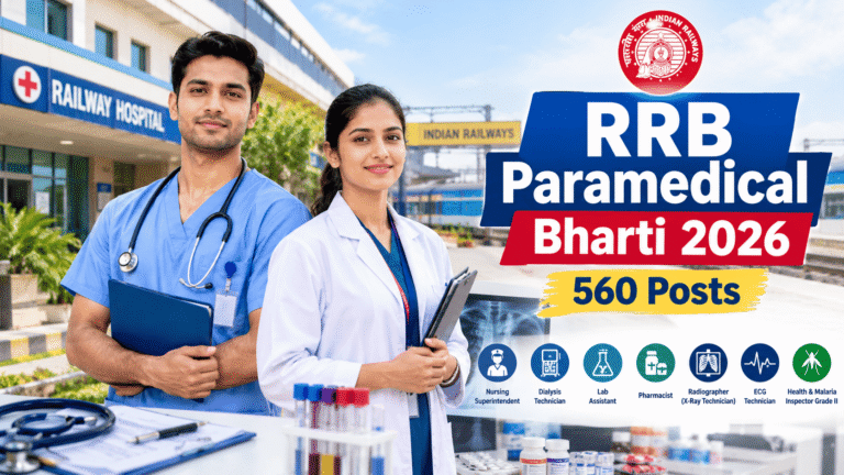 RRB Paramedical Bharti 2026